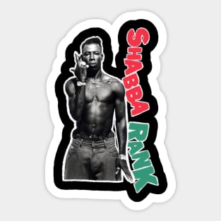 Shabba Ranks 90s Vintage Sticker